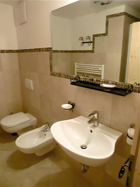 Foto del bagno Appartamenti Virtus e Otium - Maso Felderer