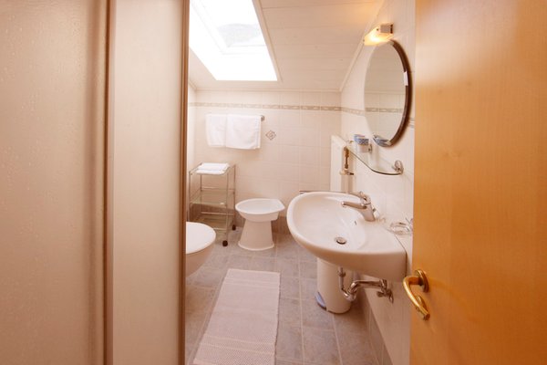 Foto del bagno Appartamenti in agriturismo Bergerhof