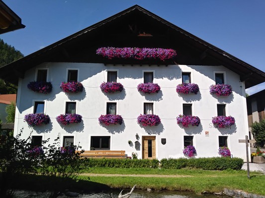 Foto esterno Appartamenti in agriturismo Saxlhof