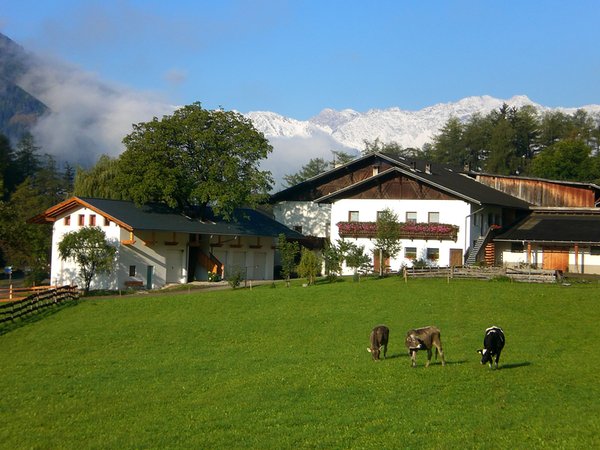 Foto esterno in estate Fiechterhof