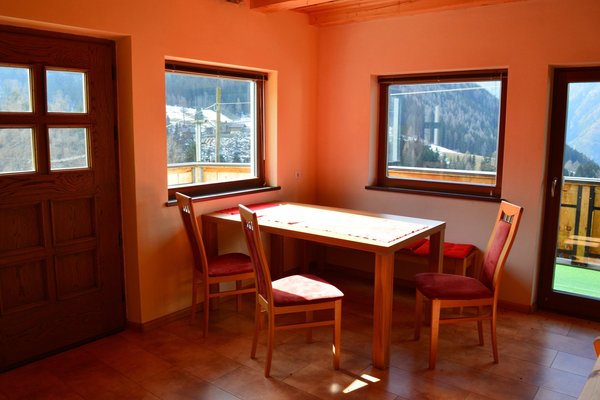 La zona giorno Martlerhof - Appartamenti in agriturismo 2 fiori