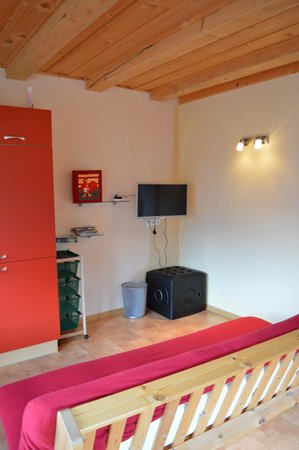 La zona giorno Martlerhof - Appartamenti in agriturismo 2 fiori