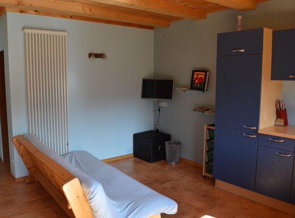 La zona giorno Martlerhof - Appartamenti in agriturismo 2 fiori