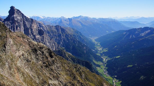 Panorama Fleres - Colle Isarco