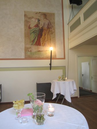 The restaurant Colle Isarco / Gossensass Apartments Zum Theater