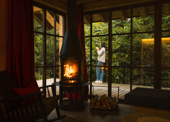Das Wohnzimmer Alphotel Tyrol & Mons Silva Luxury Chalets