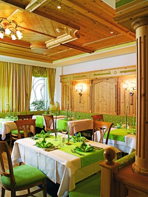 Il ristorante Ridanna Sonklarhof