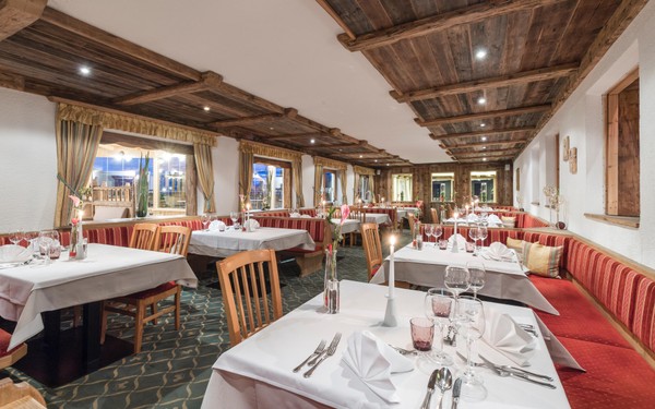Il ristorante Ridanna Taljörgele