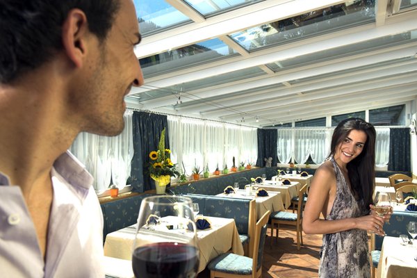 The restaurant Racines / Ratschings Bergblick