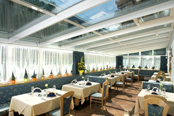 The restaurant Racines / Ratschings Bergblick