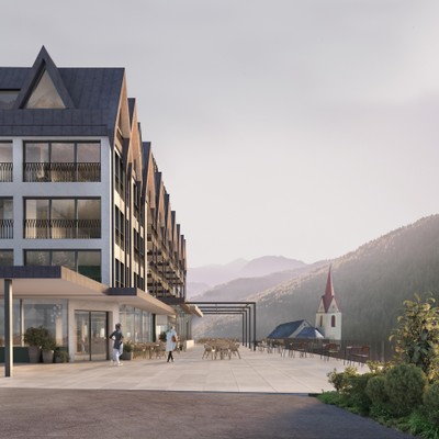 Foto Außenansicht Berghotel Ratschings