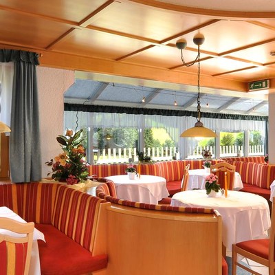 The restaurant Racines / Ratschings Rosenheim