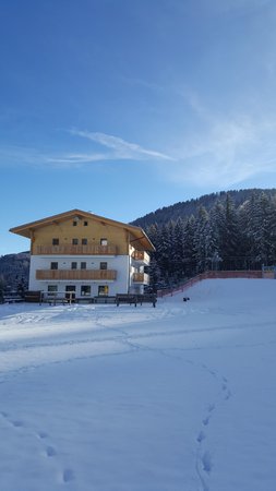 Photo exteriors in winter Berggasthof Blosegg