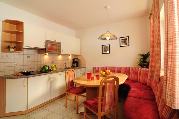 La zona giorno Fassnauerhof - Appartamenti in agriturismo 3 fiori