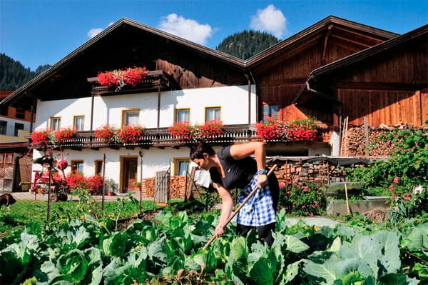 Foto del giardino Racines