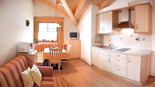 The living area Farmhouse apartments Eggerhof