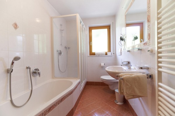 Photo of the bathroom Farmhouse apartments Leitnerhof