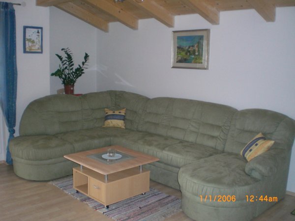 Der Wohnraum Ferienwohnung auf dem Bauernhof Lexhof