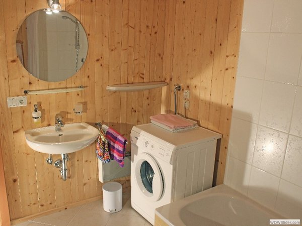 Foto del bagno Appartamenti in agriturismo Blösn - Häuslerhof