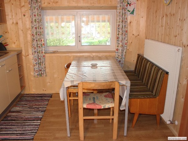 La zona giorno Appartamenti in agriturismo Blösn - Häuslerhof