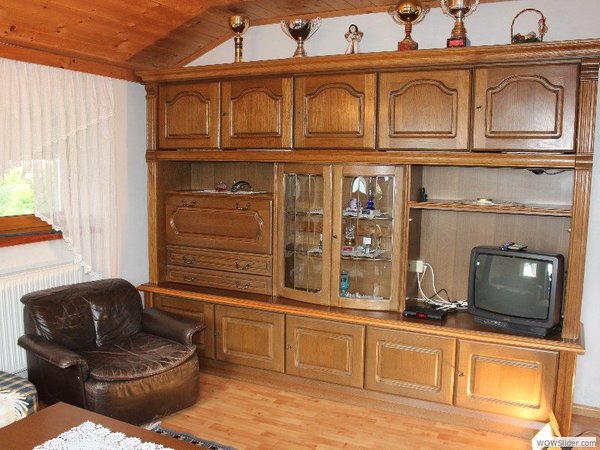 La zona giorno Appartamenti in agriturismo Blösn - Häuslerhof