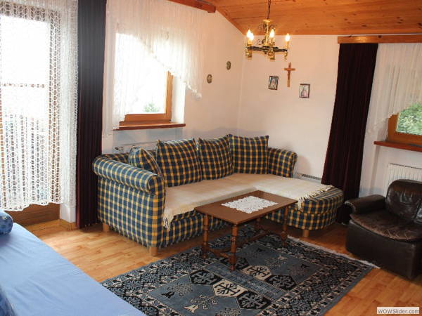 La zona giorno Appartamenti in agriturismo Blösn - Häuslerhof