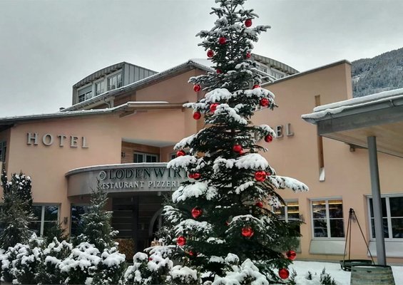 Foto invernale di presentazione Hotel Lodenwirt