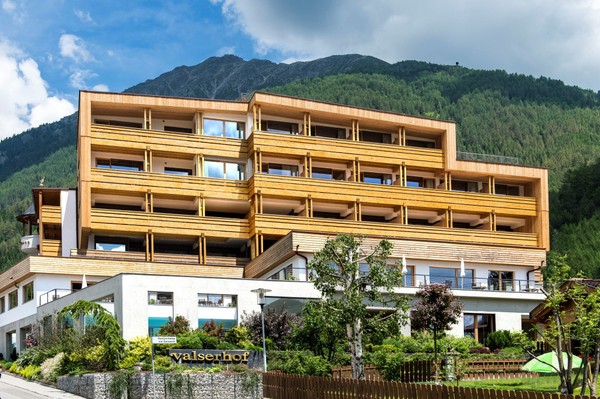 Foto Außenansicht Hotel Valserhof