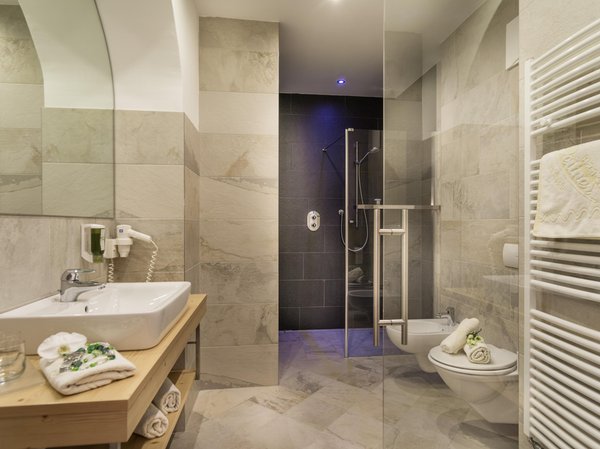 Foto del bagno Hotel Leitner