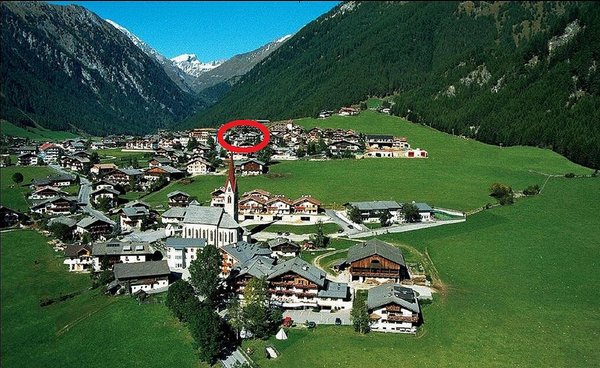 Position Hotel + Residence Gurnatsch Valles / Vals (Gitschberg Jochtal)