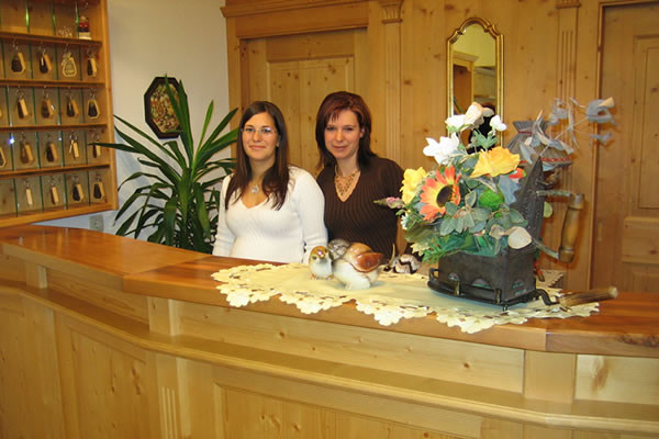 Foto della reception