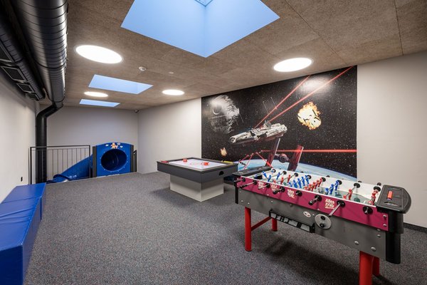 La sala giochi Hotel Edelweiss