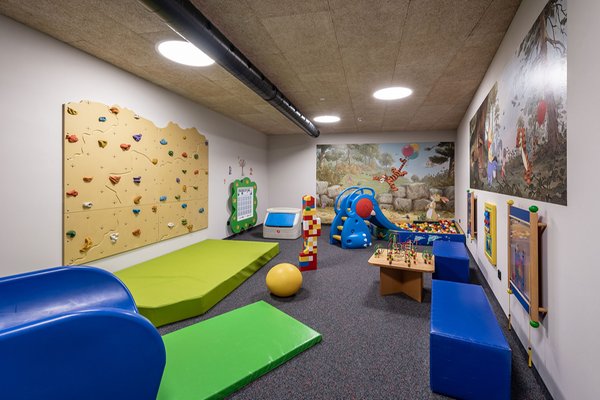 La sala giochi Hotel Edelweiss