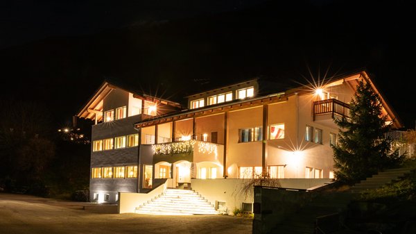 Foto esterno in inverno Hotel Appartement Haus Gitschberg