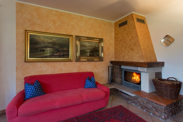 La zona giorno Residence Obermoarhof