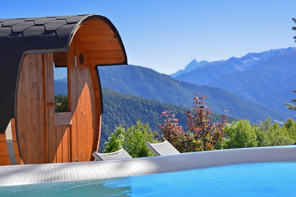 Foto der Sauna Meransen