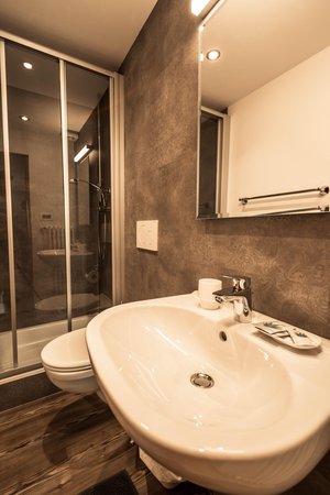 Photo of the bathroom Apartments Maso La Poza