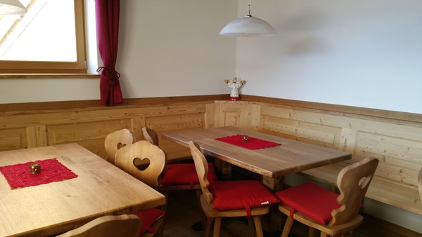 Le parti comuni Appartamenti in agriturismo Maurerhof