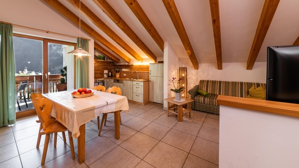 The living area Apartments Alpenjuval