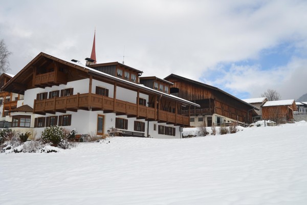 Foto Außenansicht Ferienwohnungen Huberhof