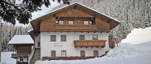 Foto esterno Appartamenti in agriturismo Wieserhof