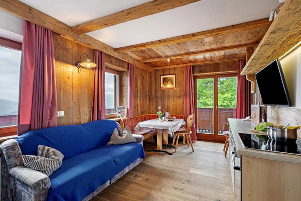 The living area Farmhouse apartments Galtinerhof