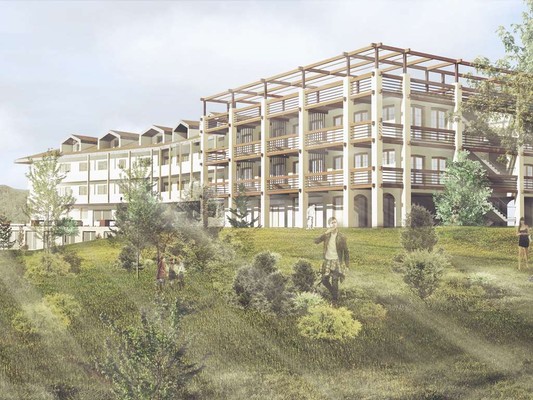 Foto Außenansicht Hotel Seehof Nature Retreat