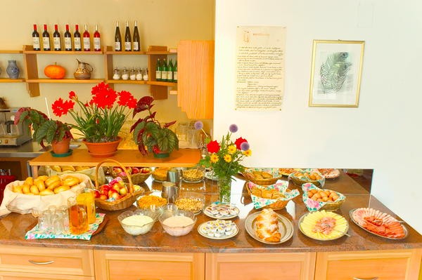 La colazione Pensione Zummüllerhof