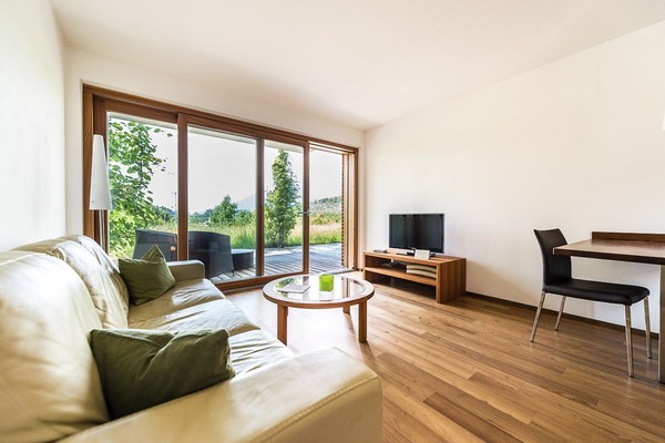 La zona giorno Pensione + Residence Baumgartnerhof