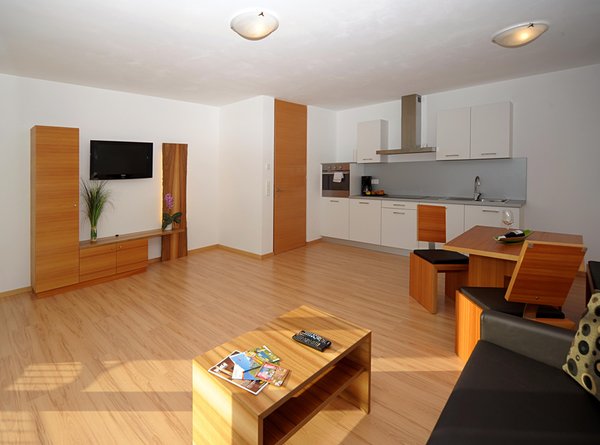 La zona giorno Residence Sylvanerhof
