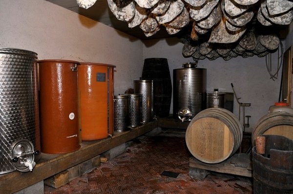 La cantina dei vini Rasa (Naz - Sciaves) Häuslerhof