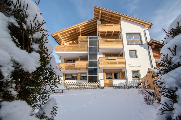 Foto invernale di presentazione Appartamenti Ciasa Costa