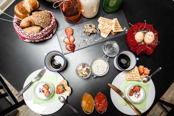 La colazione Appartamenti in agriturismo Töllhof