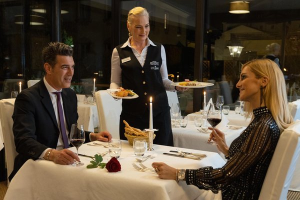 The restaurant Bressanone / Brixen Dominik Alpine City Wellness Hotel - Adults only